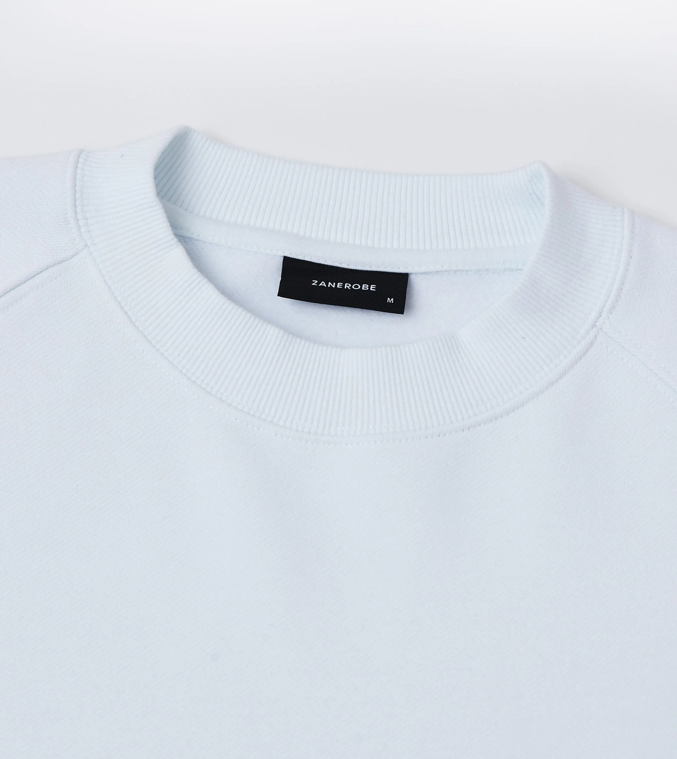 Abstract Lowgo Crew Sweat White Multi