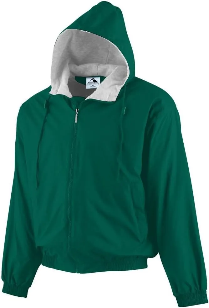 Augusta Sportswear Hooded Taffeta Jacket/Fleece Lined
