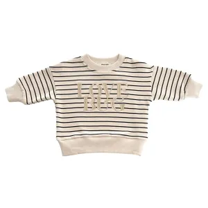 Bencer & Hazelnut Original Love Bug Sweater - Stripe - 000