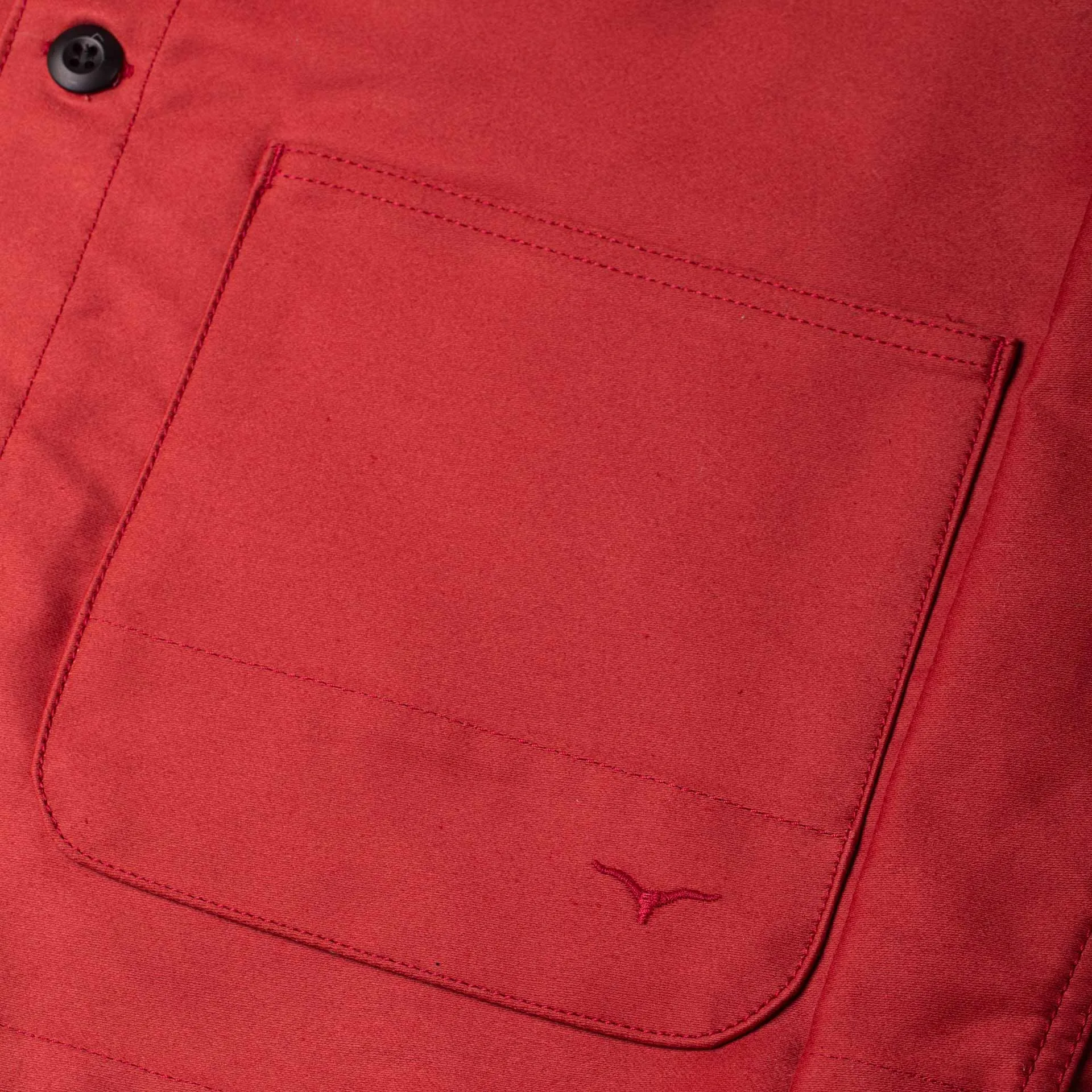 BWJ-01 WORKER JACKET 12 oz. red moleskin