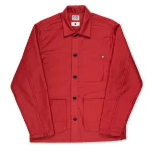 BWJ-01 WORKER JACKET 12 oz. red moleskin