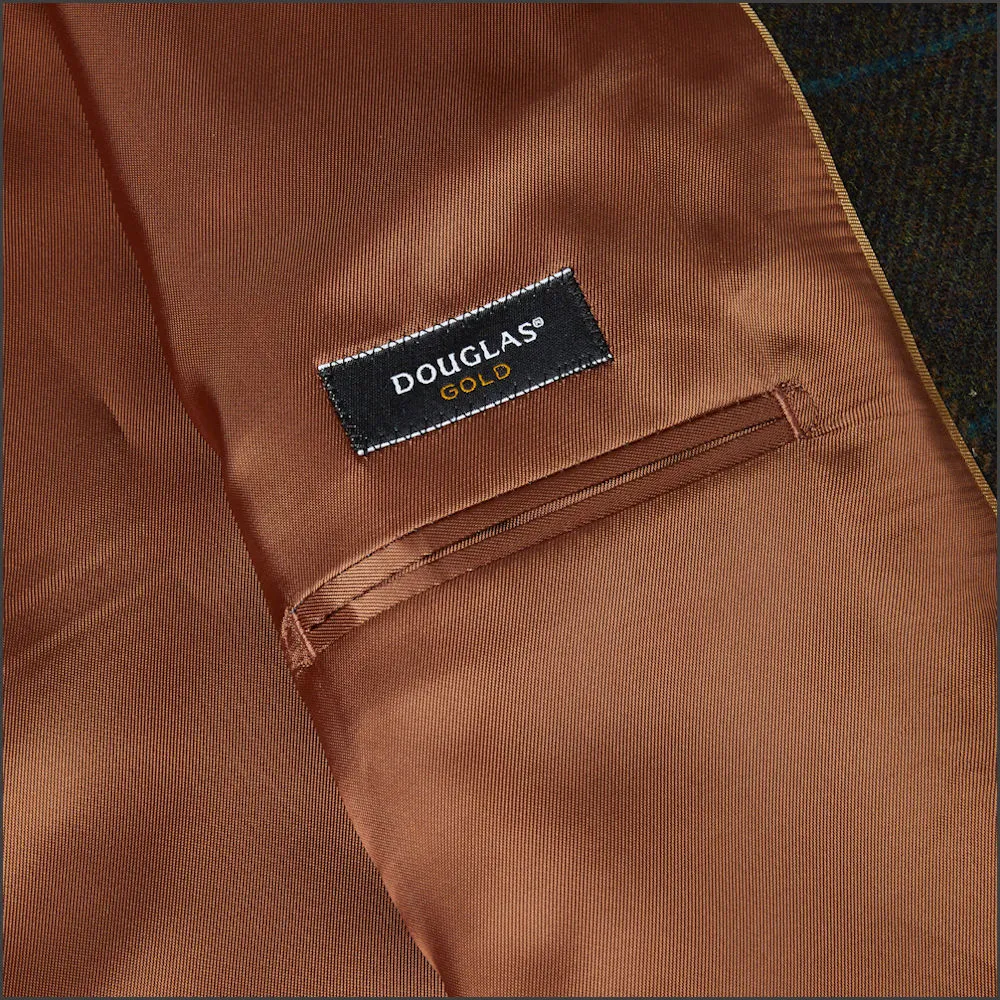 Douglas Valentino Dark Green Wool Jacket^