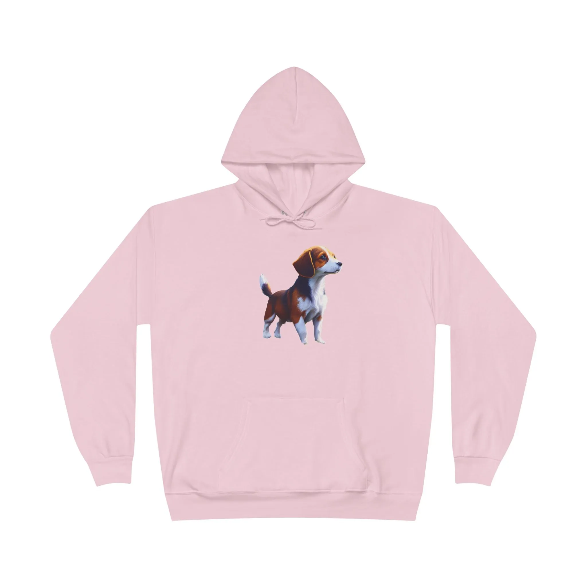 Drever Puppy - Unisex Fleece Lined Pullover Hoodie Sweatshirt