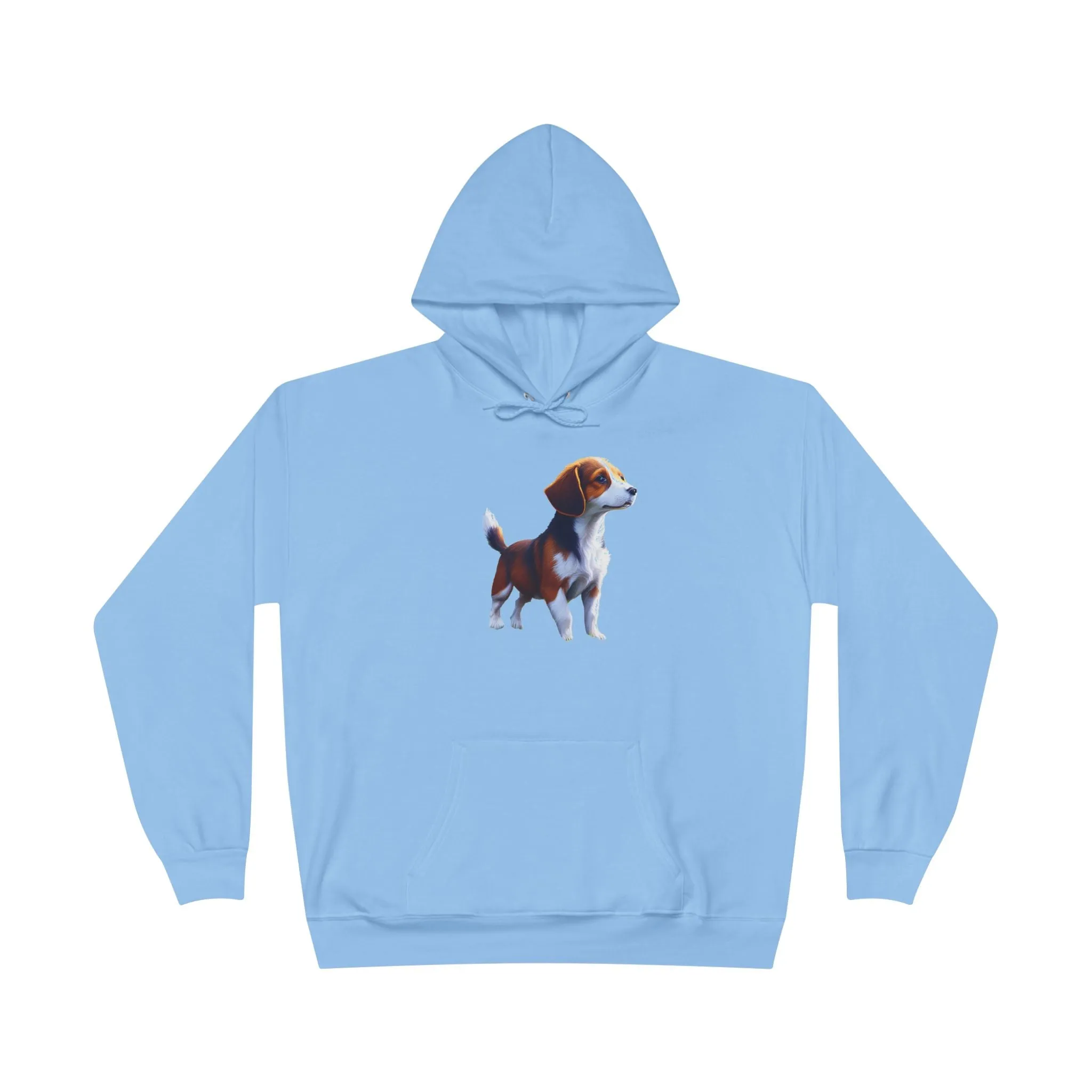 Drever Puppy - Unisex Fleece Lined Pullover Hoodie Sweatshirt