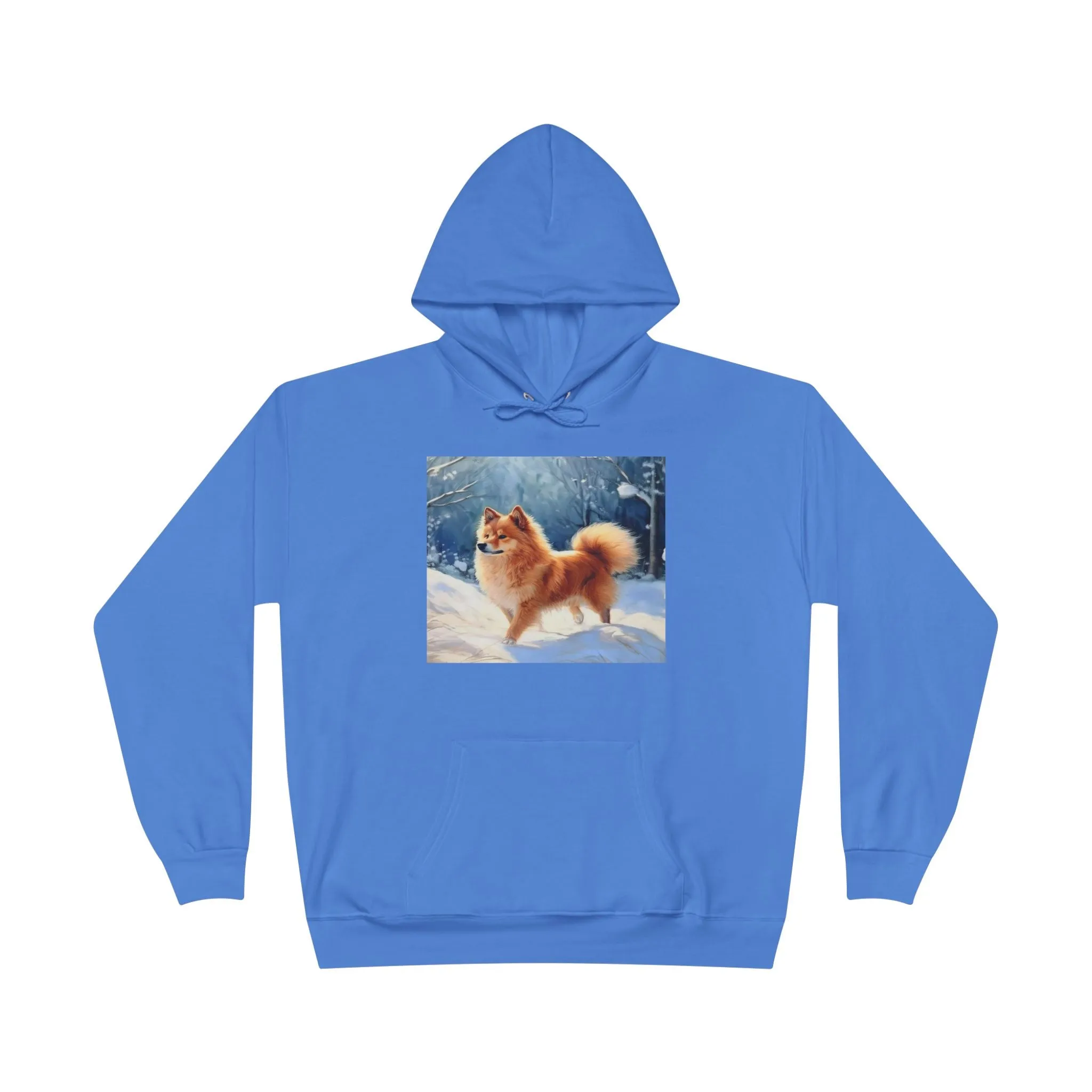 Finnish Spitz - Unisex Fleece Lined Pullover Hoodie Sweatshirt