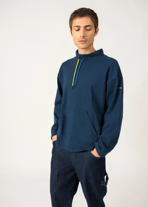 Horizon Rdit Sweatshirt  carded cotton (MARINE)