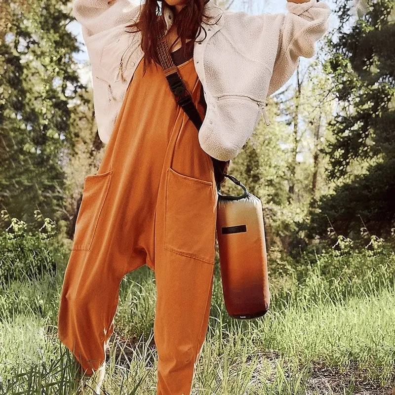 Hot Sale 49% OFF2024 Wide Leg Jumpsuit with Pockets