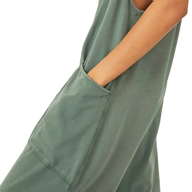 Hot Sale 49% OFF2024 Wide Leg Jumpsuit with Pockets