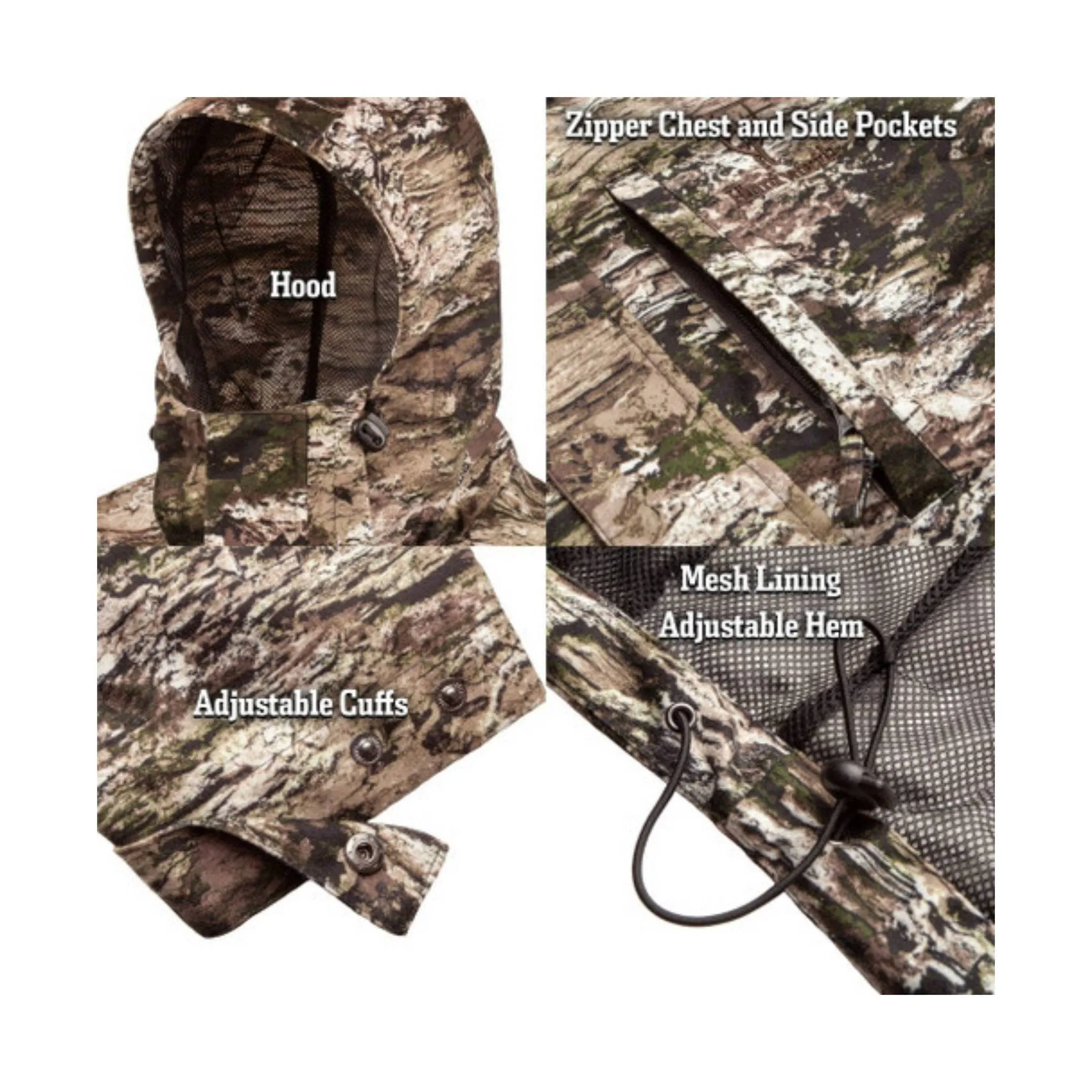 Huntworth Men's Tricot Winsted Jacket - Tarnen