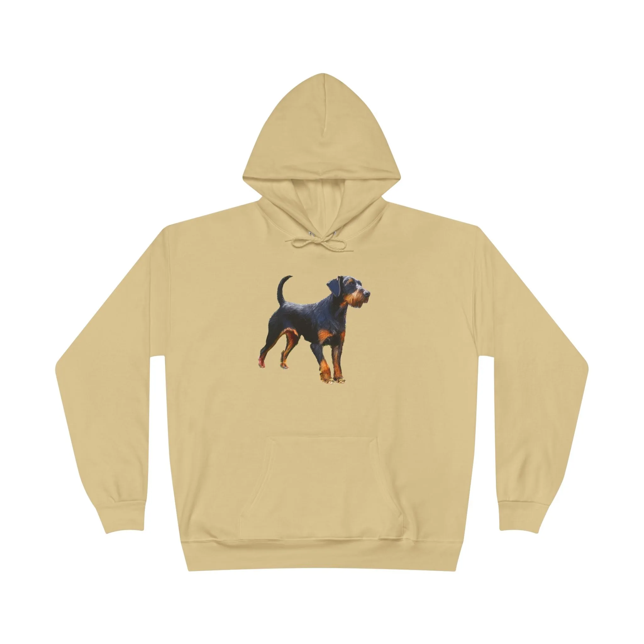Jagdterrier - Unisex Fleece Lined Pullover Hoodie Sweatshirt