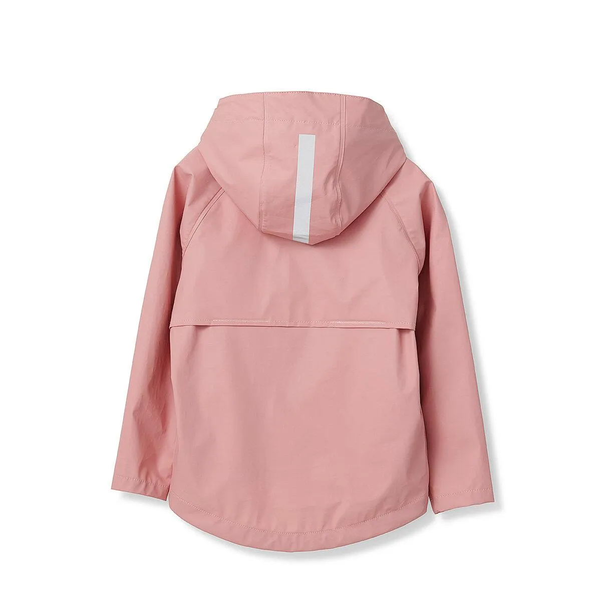 Kids Packable Rain Jacket (Light Rose)
