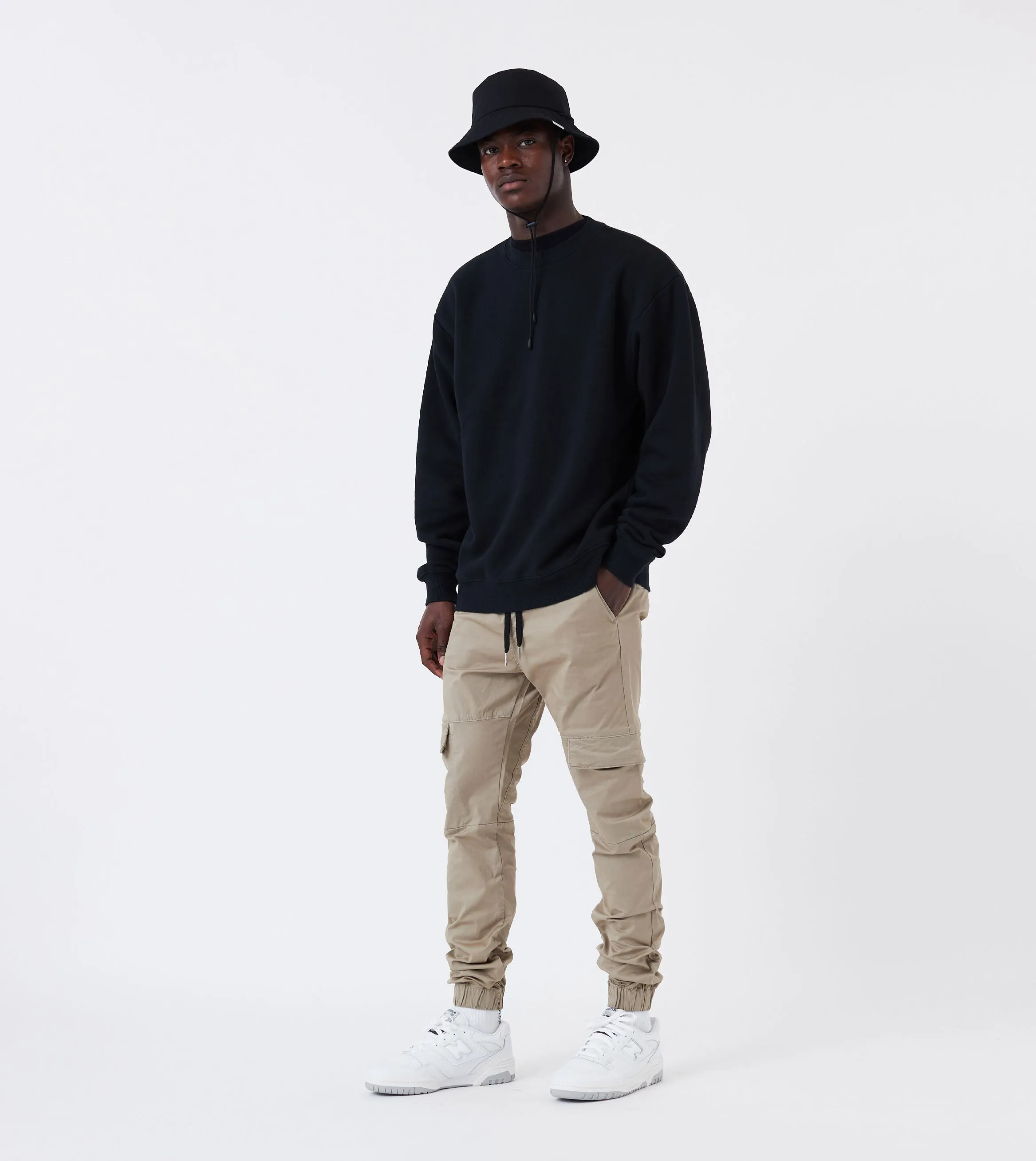 Lowgo Crew Sweat Black