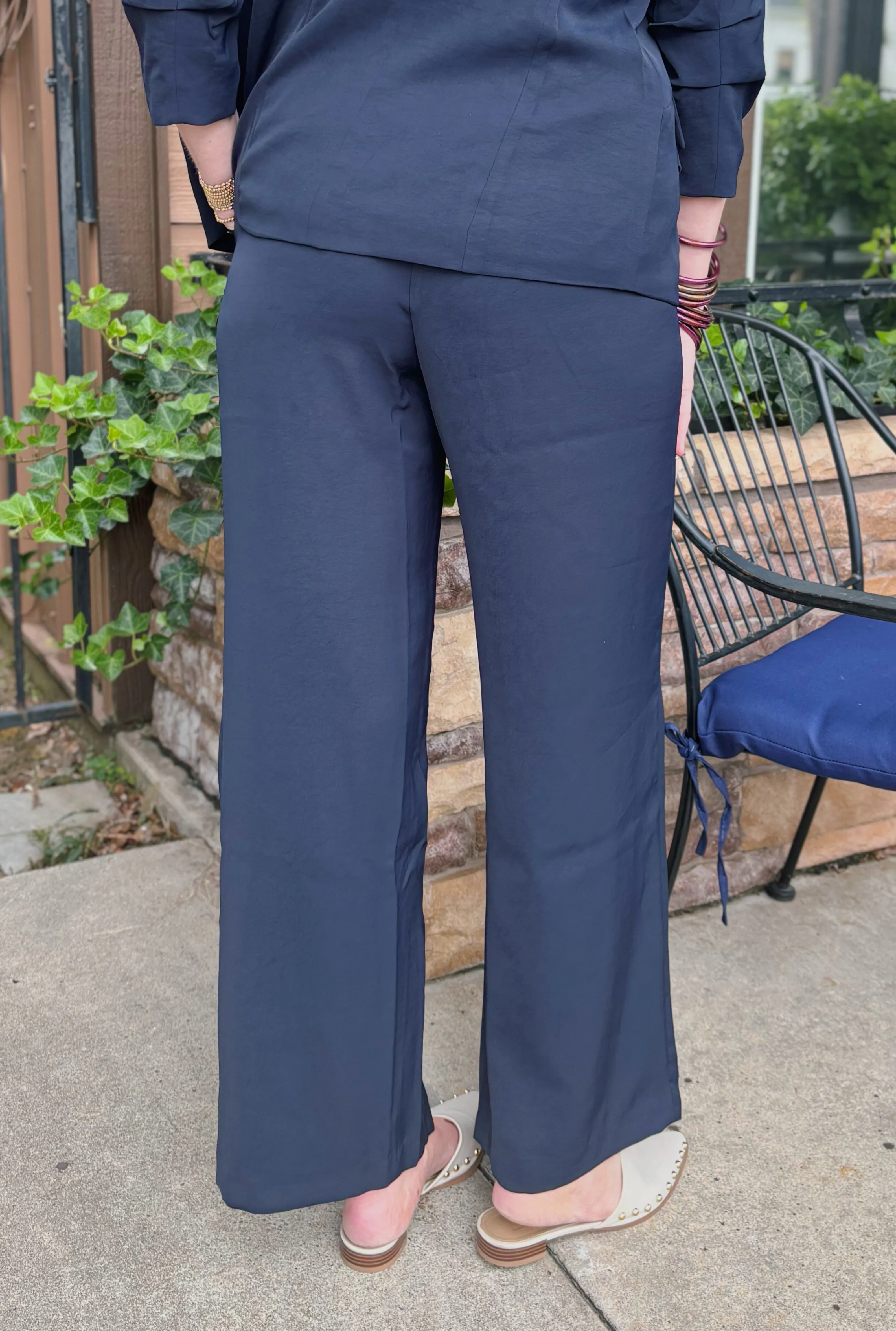 MIDNIGHT NAVY PANTS