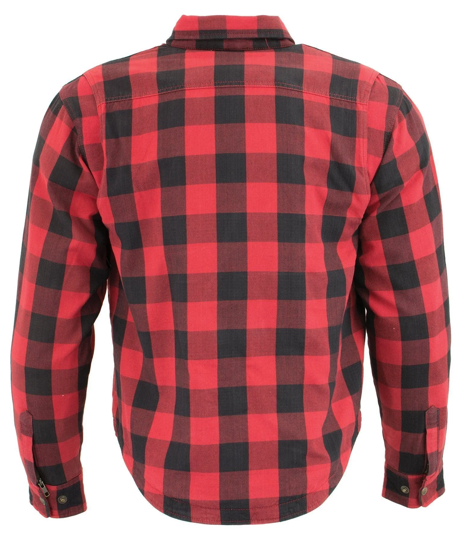 Milwaukee Performance MPM1631 Men's Armored Checkered Flannel Biker