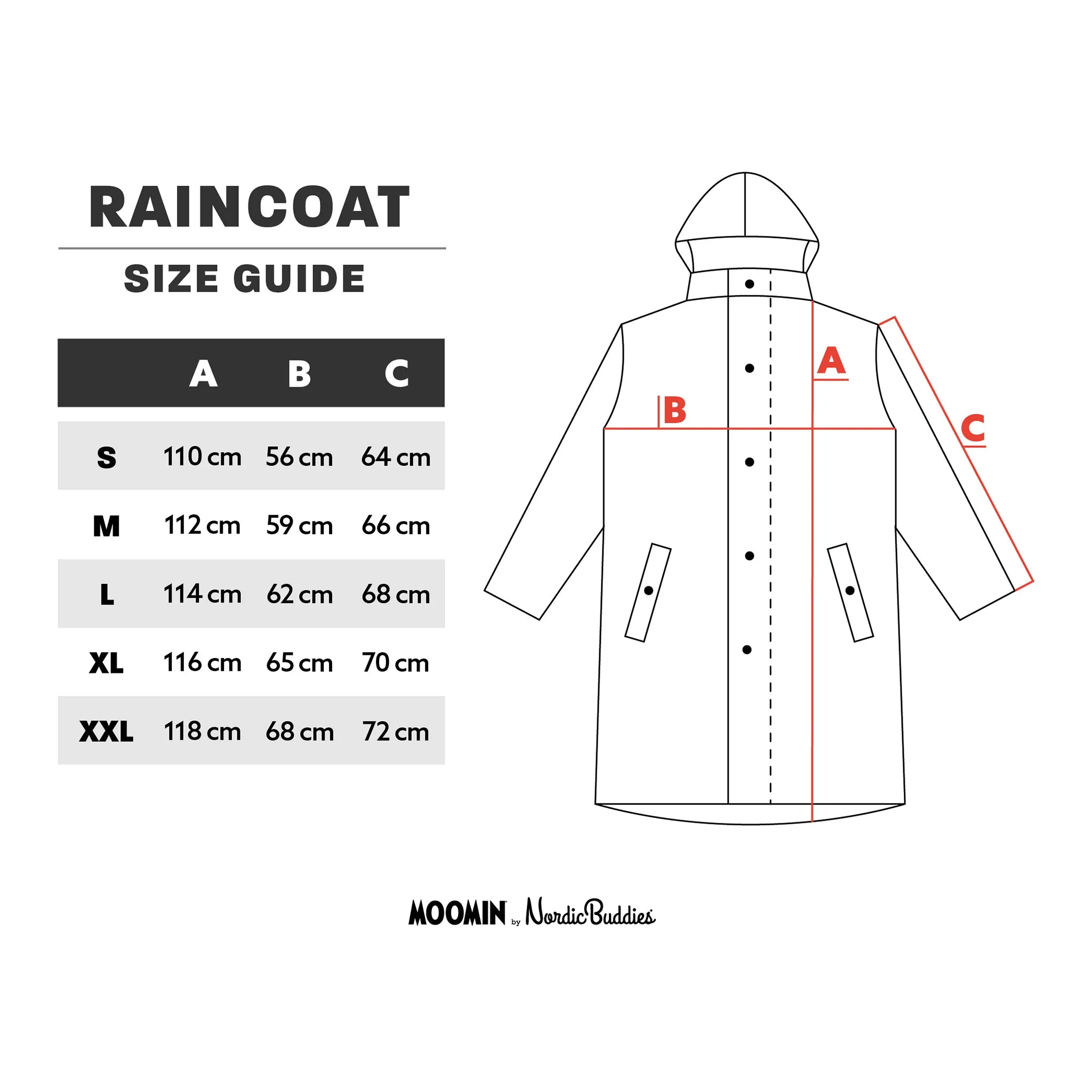 Moomin Adventure Rain Jacket - Lilac