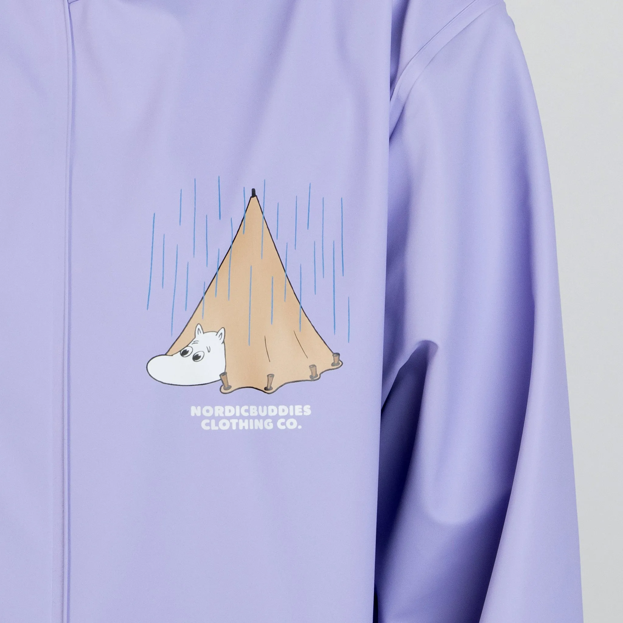 Moomin Adventure Rain Jacket - Lilac