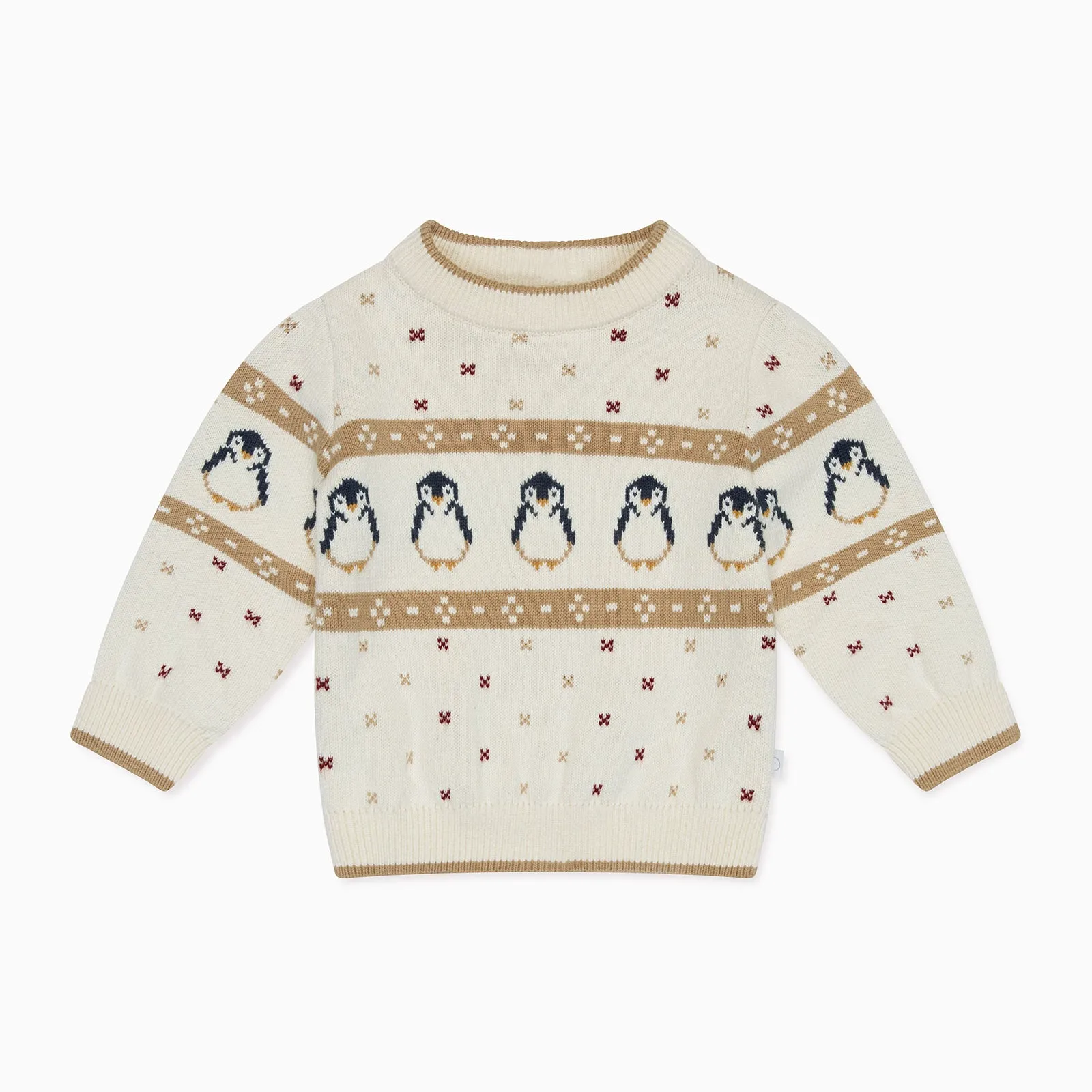 Penguin Fair Isle Knitted Sweater