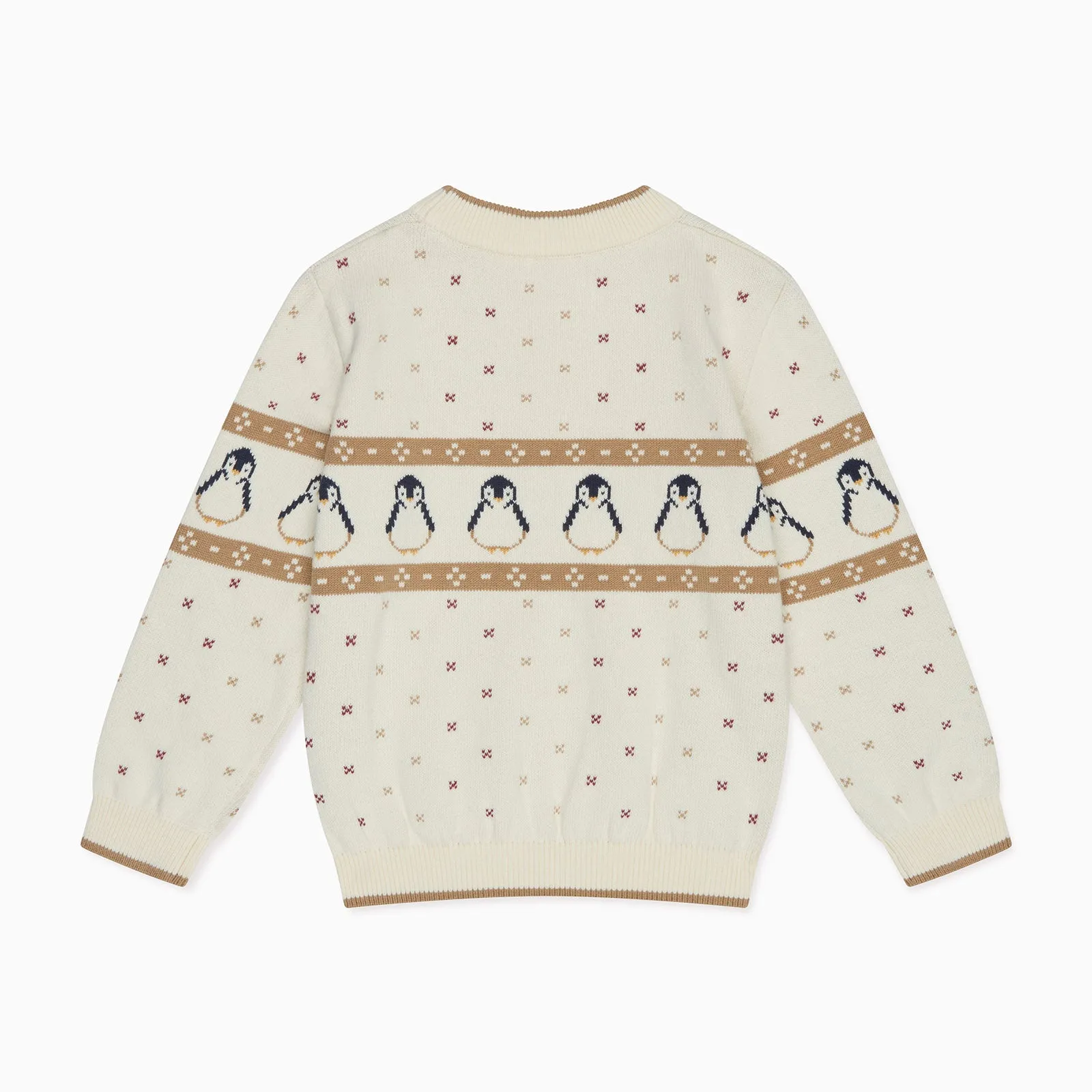 Penguin Fair Isle Knitted Sweater