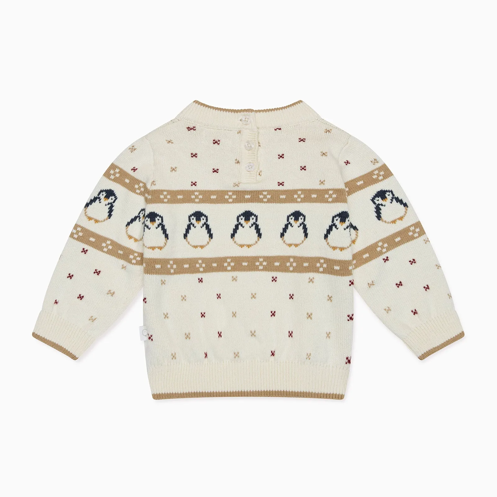 Penguin Fair Isle Knitted Sweater