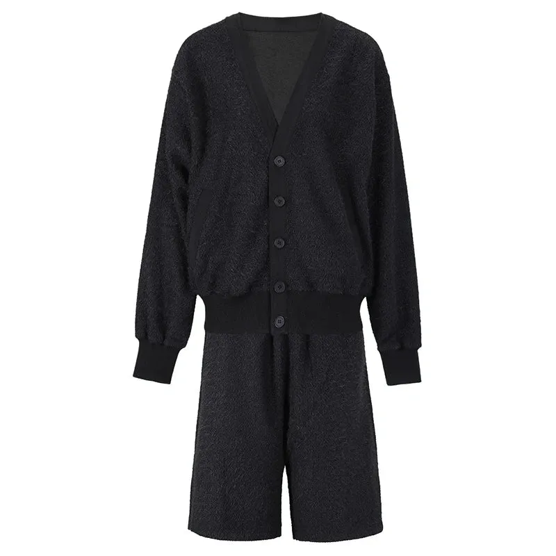 Pre Order:  Thick Jacket Shorts Set