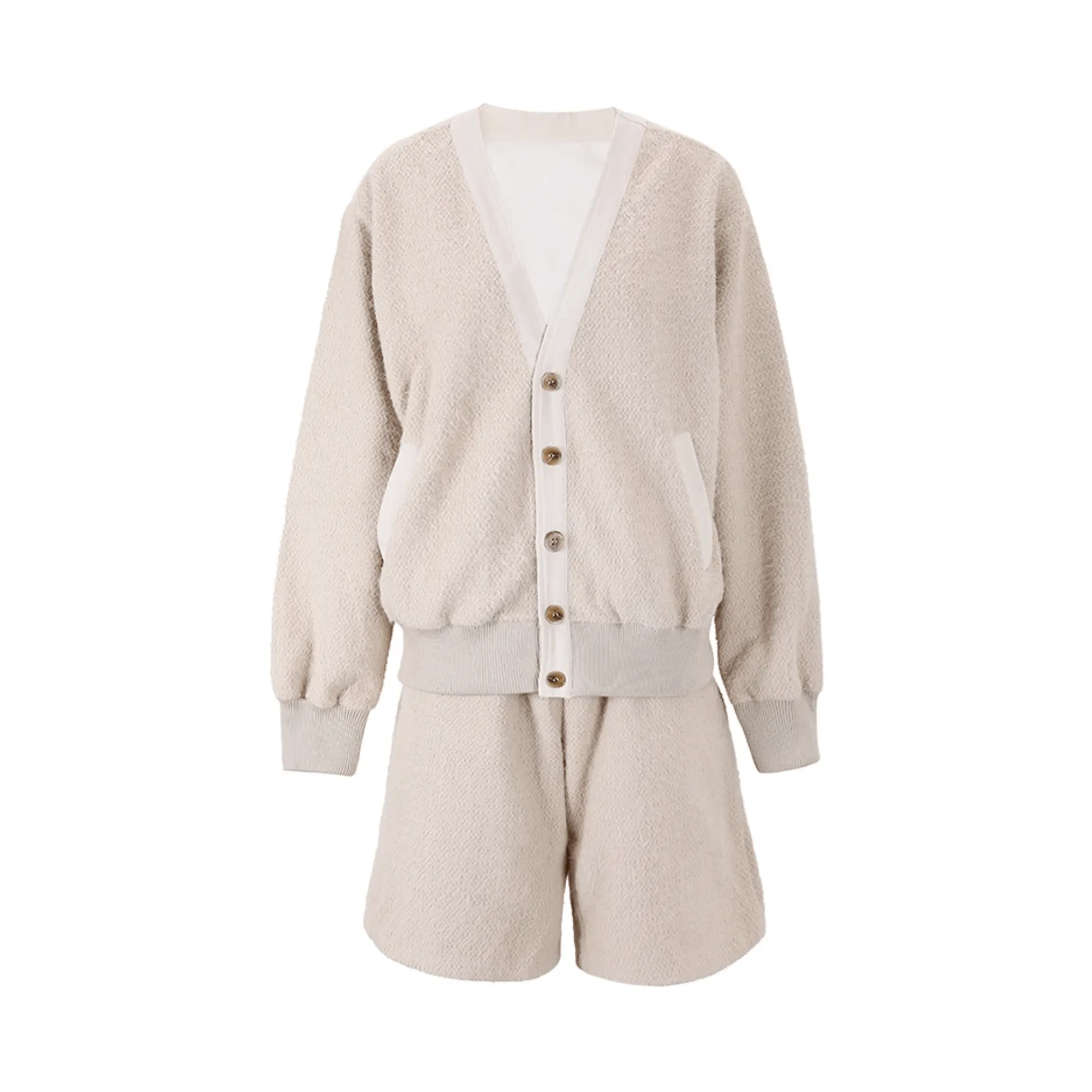 Pre Order:  Thick Jacket Shorts Set
