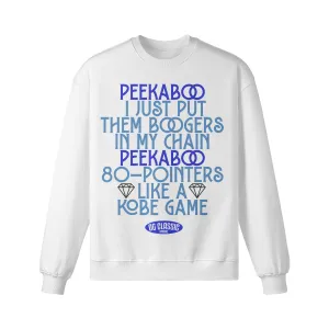 "Peekaboo" Oversized Heavyweight Premium Sweatshirt