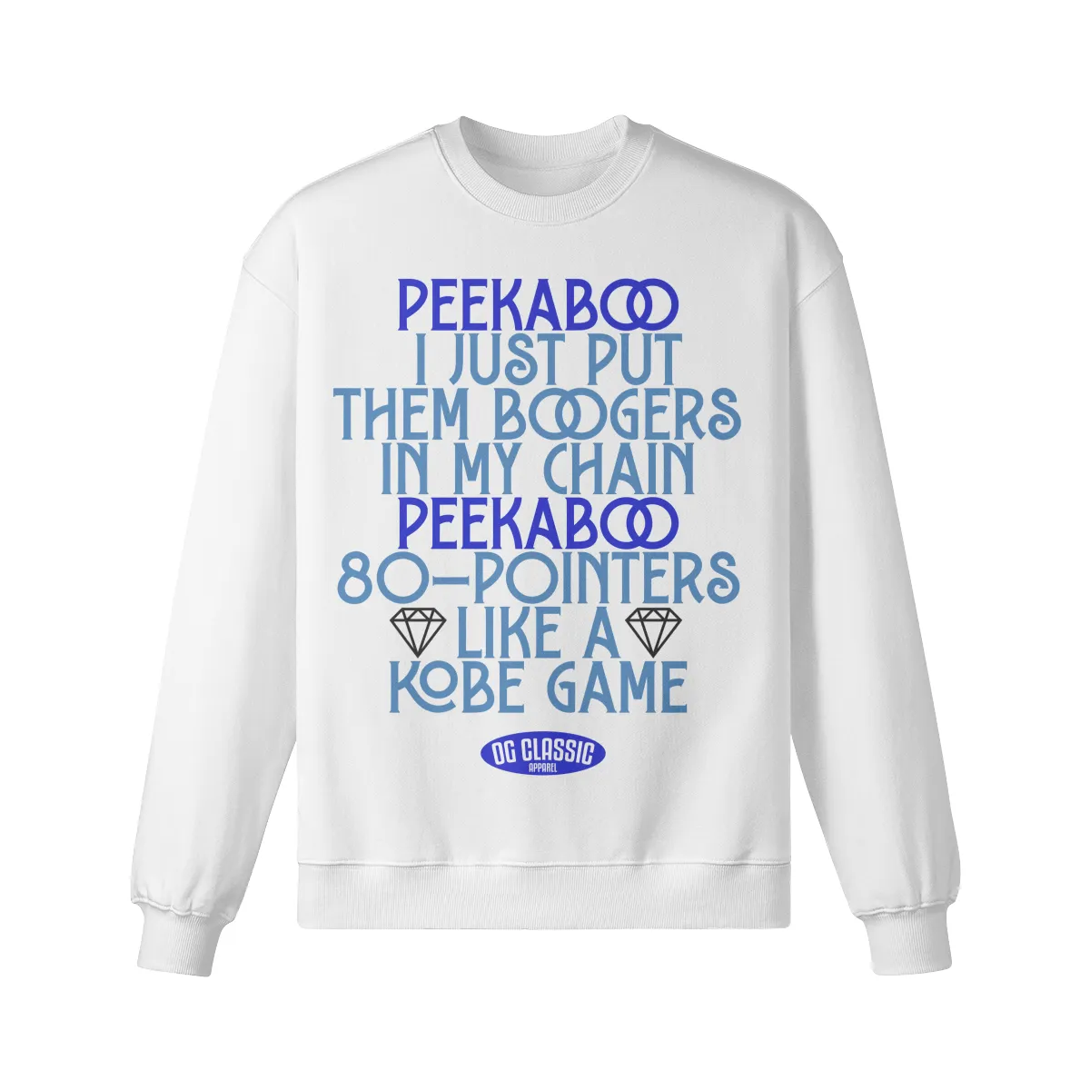 "Peekaboo" Oversized Heavyweight Premium Sweatshirt