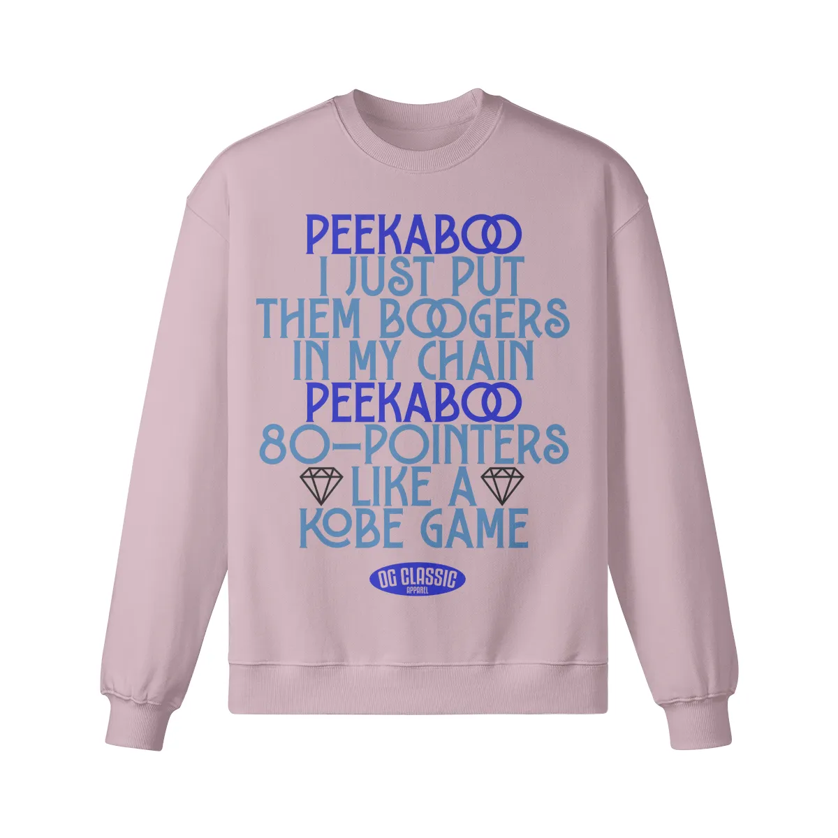 "Peekaboo" Oversized Heavyweight Premium Sweatshirt
