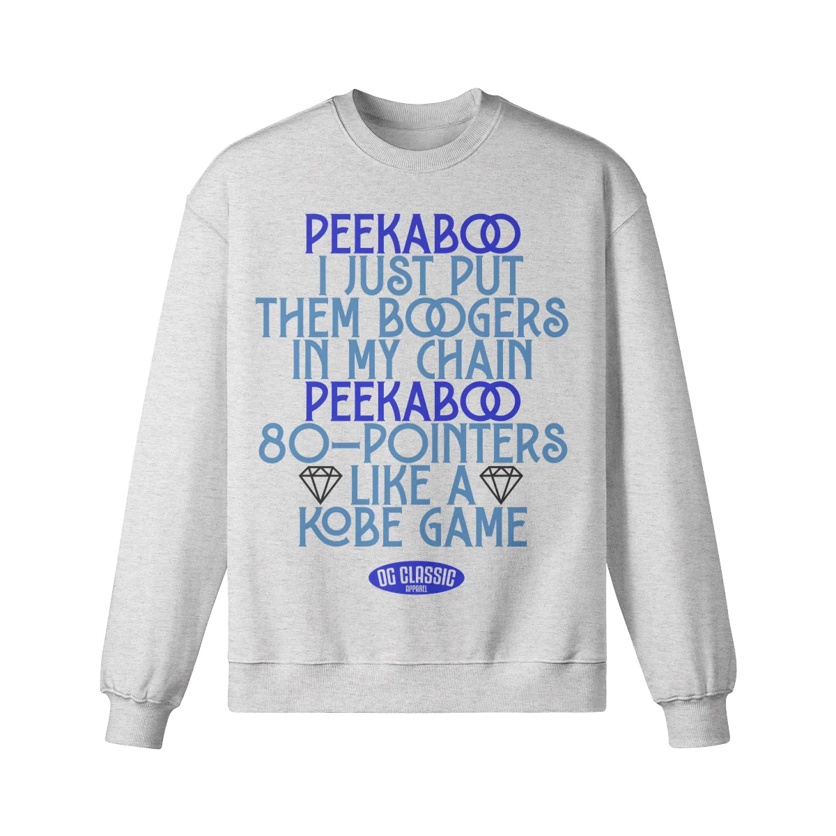 "Peekaboo" Oversized Heavyweight Premium Sweatshirt