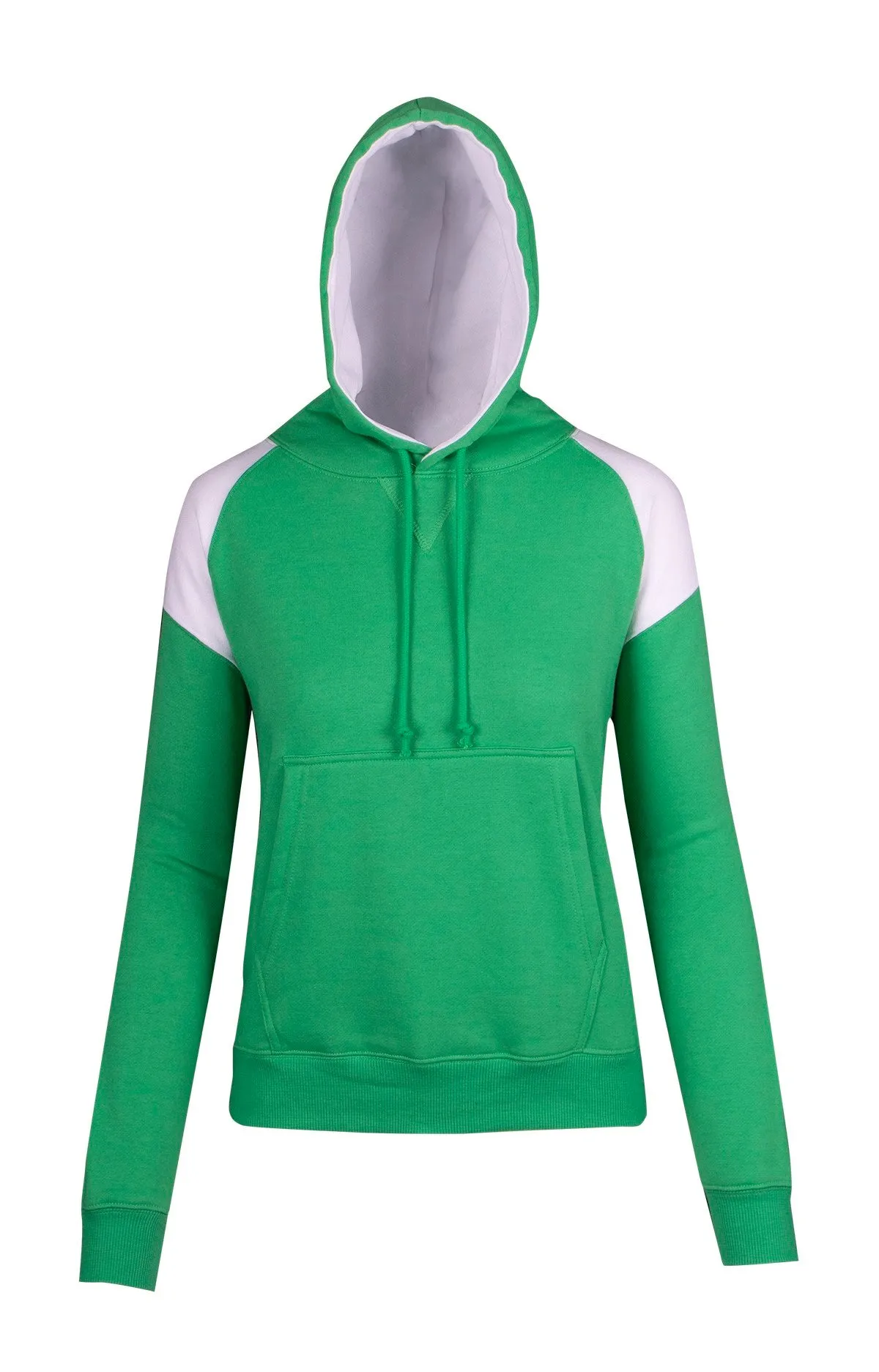 Ramo Ladies/Juniors Shoulder Contrast Panel Hoodie (F303UN)