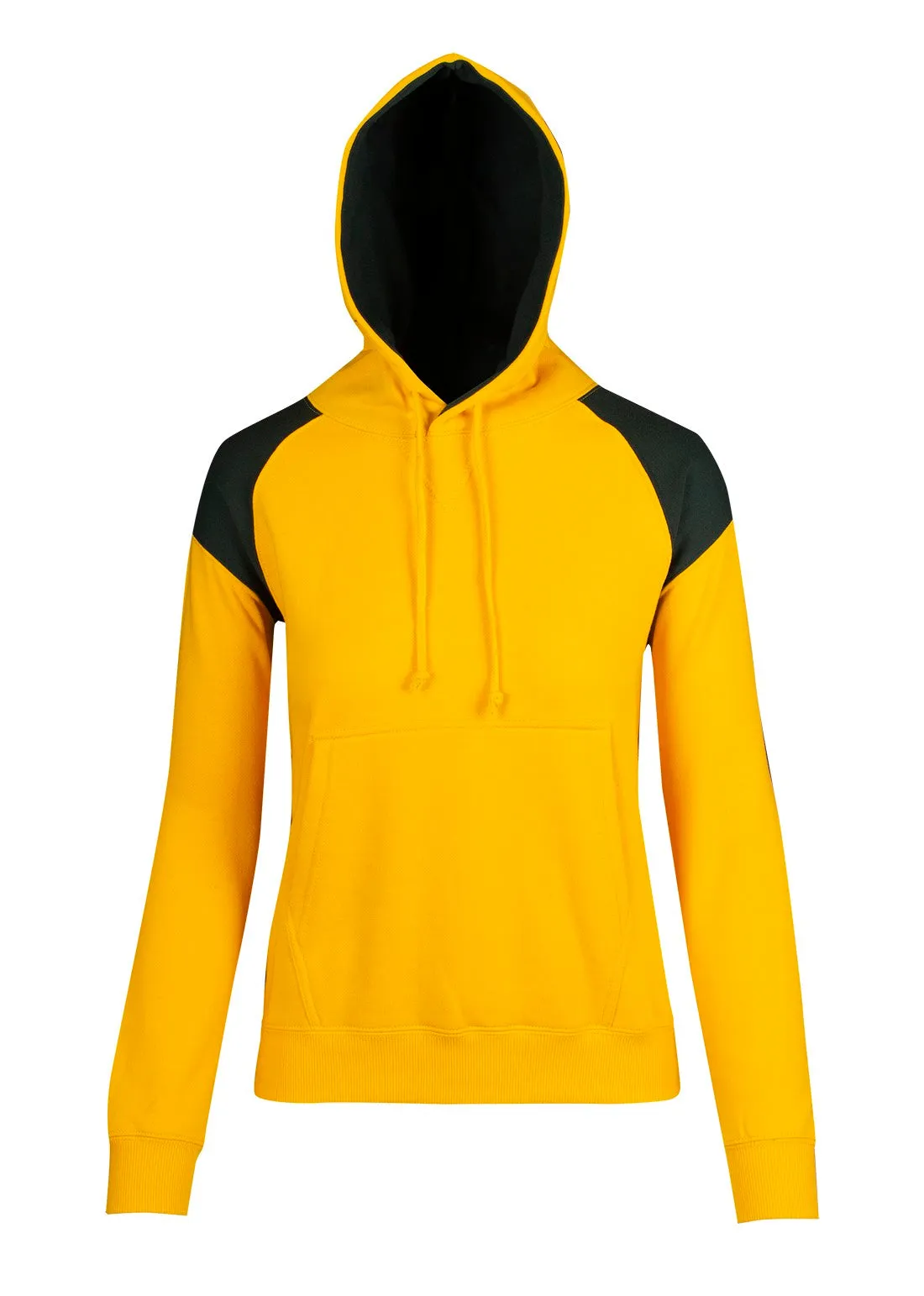 Ramo Ladies/Juniors Shoulder Contrast Panel Hoodie (F303UN)